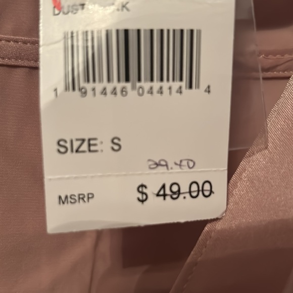 Blush pink satin dress - Picture 3 of 3